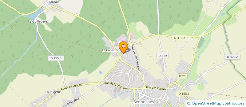 localisation de l'entreprise CATEP INTERNATIONAL à SENONCHES