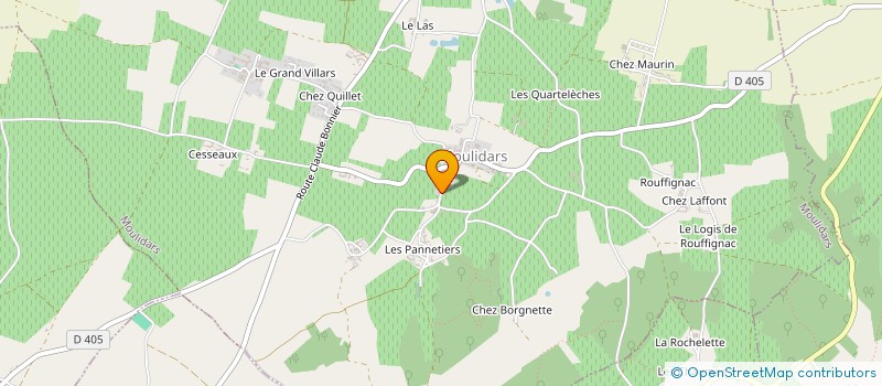 localisation de l'entreprise CATER2L à MOULIDARS
