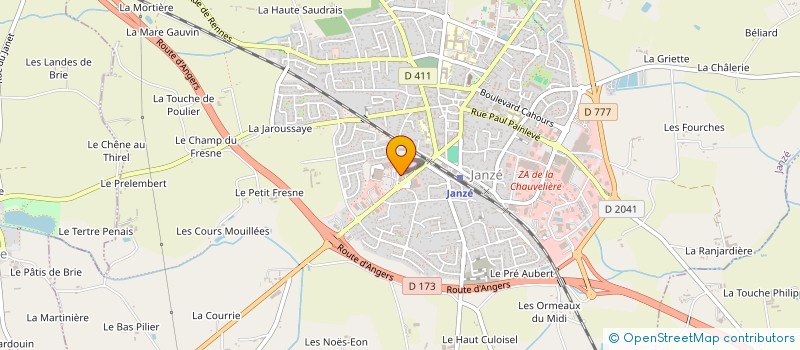 localisation de l'entreprise CATERCO à JANZE
