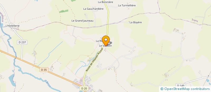 localisation de l'entreprise CATERICK  BAIS