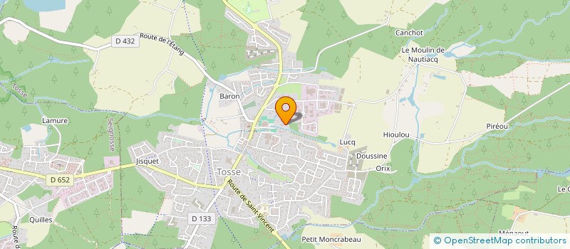 localisation de l'entreprise CATERIMMO  TOSSE