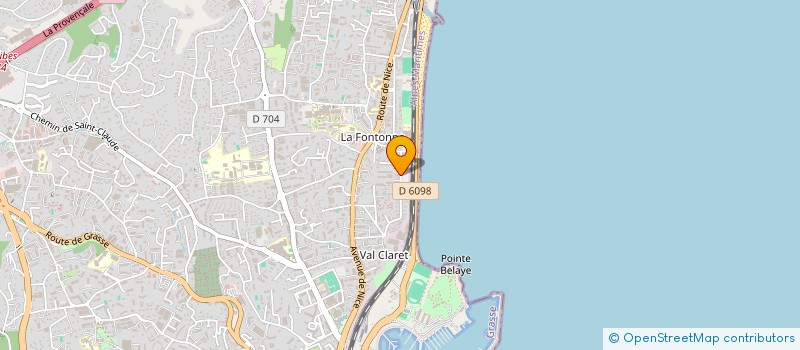localisation de l'entreprise CATERING BY CHEF PELE à ANTIBES