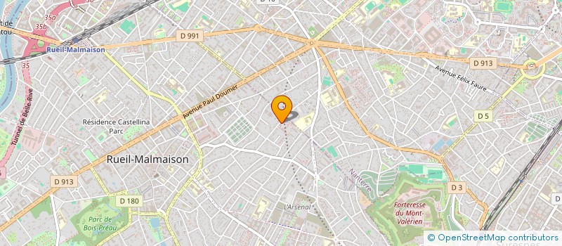 localisation de l'entreprise CATERING & CO à RUEIL-MALMAISON