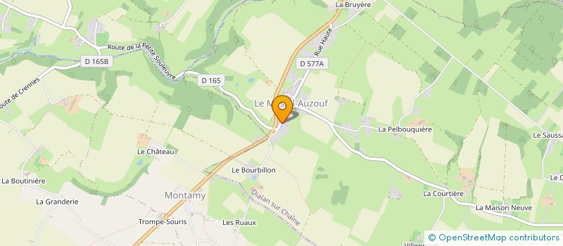 localisation de l'entreprise CATESCA  DIALAN SUR CHAINE