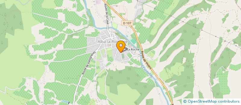 localisation de l'entreprise CATESPAN FRANCE à ALBA-LA-ROMAINE