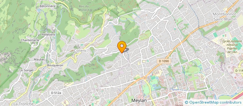 localisation de l'entreprise CATETFLO  CORENC