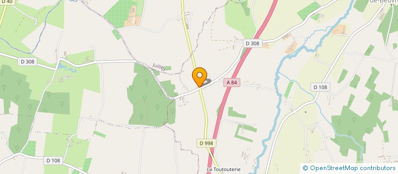 localisation de l'entreprise CATEX  SAINT-SENIER-DE-BEUVRON