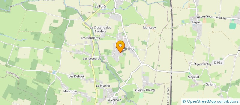 localisation de l'entreprise CATEXIA  BEY