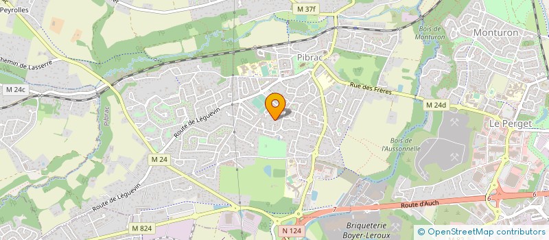 localisation de l'entreprise CATFAM  PIBRAC