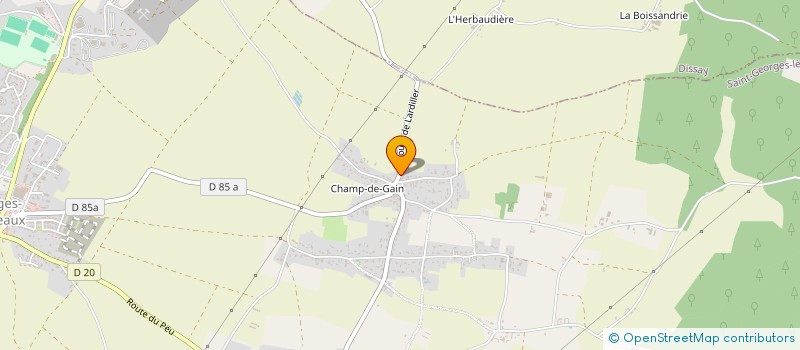 localisation de l'entreprise CATH CORP à SAINT-GEORGES-LES-BAILLARGEAUX