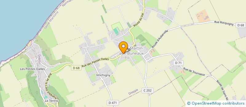 localisation de l'entreprise CATH-ERIC  SAINT-MARTIN-AUX-BUNEAUX