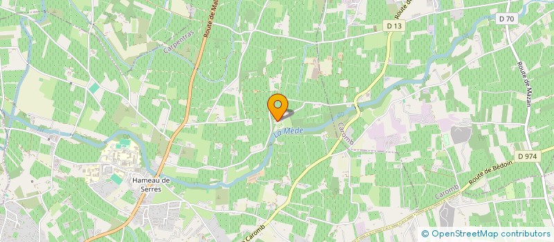 localisation de l'entreprise CATH ET JOE  CARPENTRAS