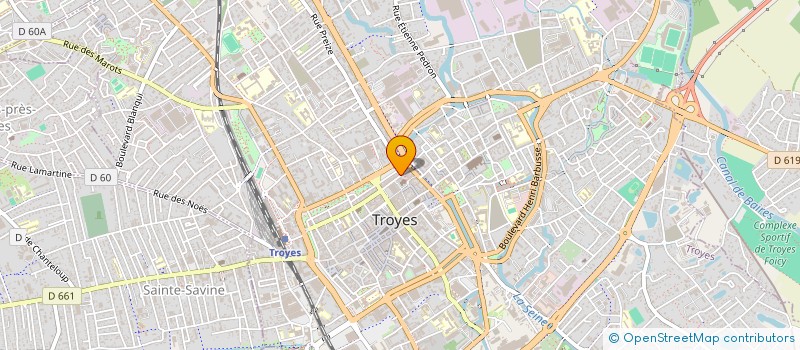 localisation de l'entreprise CATH & FILS à TROYES