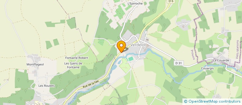 localisation de l'entreprise CATH' PATTES  LA FERTE-SOUS-JOUARRE