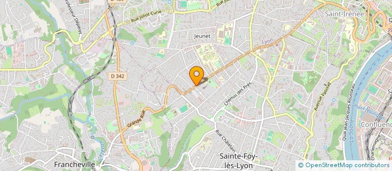 localisation de l'entreprise CATH69  LYON