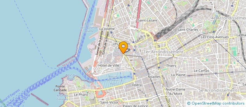 localisation de l'entreprise CATHALA à MARSEILLE