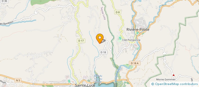 localisation de l'entreprise CATHARE IMMO  SAINTE-LUCE