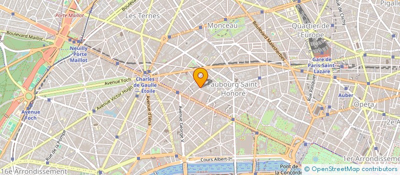 localisation de l'entreprise CATHDEVELOPPEMENT à PARIS