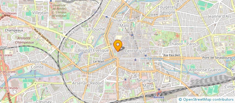 localisation de l'entreprise CATHEDRALE 19  RENNES