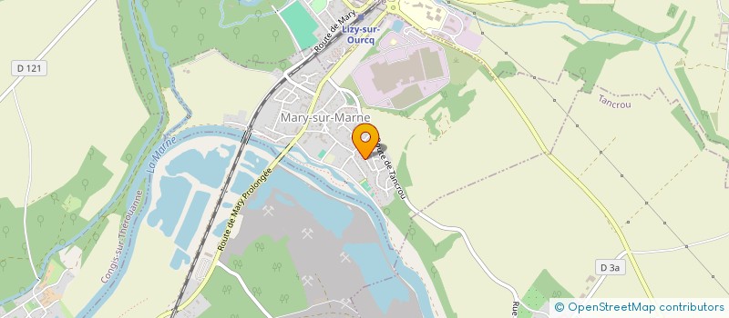 localisation de l'entreprise CATHEDRALE DE MEAUX  MARY-SUR-MARNE