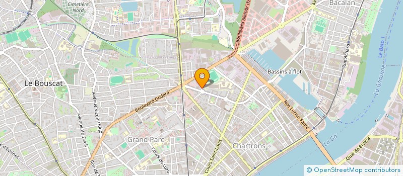 localisation de l'entreprise CATHELIA EXPERTISE  BORDEAUX