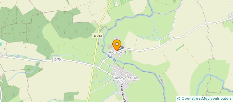 localisation de l'entreprise CATHELINE PRO  VIVIERS