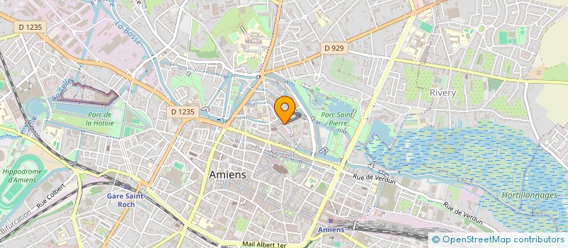 localisation de l'entreprise CATHENA  AMIENS