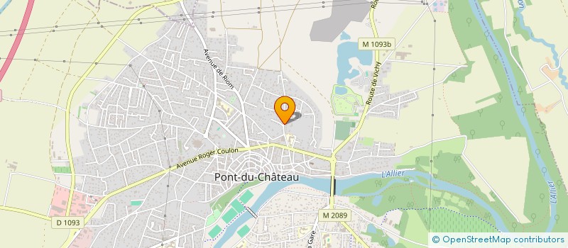 localisation de l'entreprise CATHERFLO  PONT-DU-CHATEAU