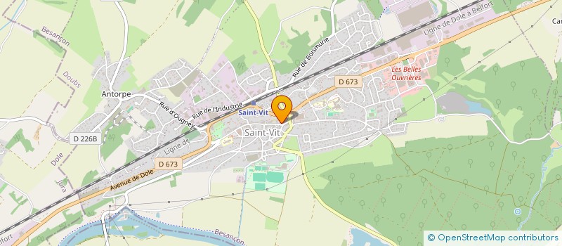 localisation de l'entreprise CATHERGI  SAINT-VIT