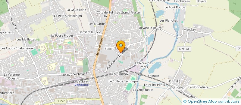 localisation de l'entreprise CATHERINE à SAINT-OUEN
