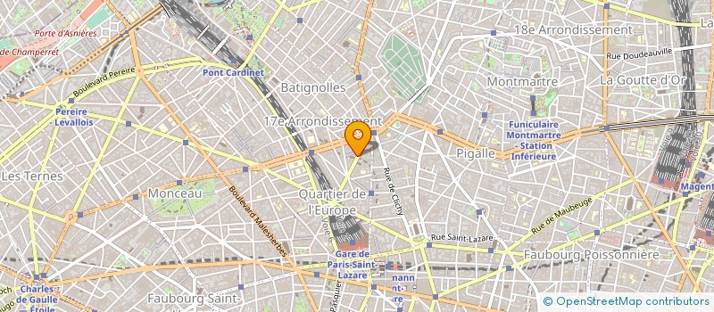 localisation de l'entreprise CATHERINE AUBERT à PARIS
