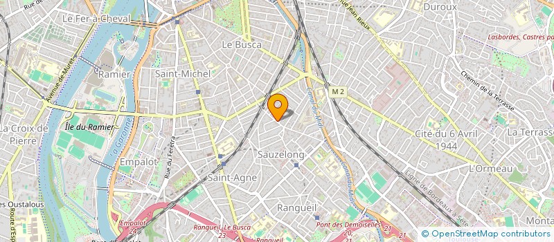 localisation de l'entreprise CATHERINE.B  TOULOUSE