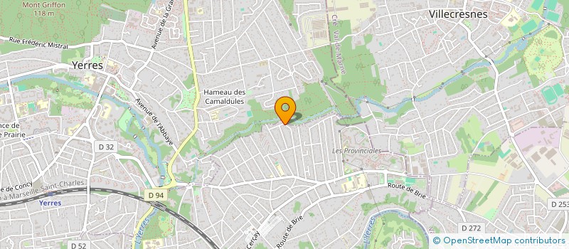 localisation de l'entreprise CATHERINE DE BRUNOY  PERIGNY