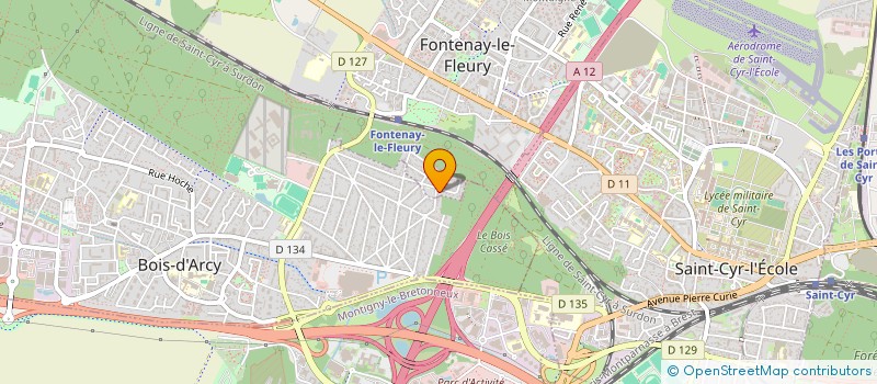 localisation de l'entreprise CATHERINE DE POORTER SARL à FONTENAY-LE-FLEURY