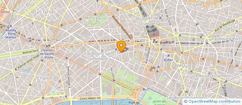 localisation de l'entreprise CATHERINE DELANNOY ET ASSOCIES à PARIS