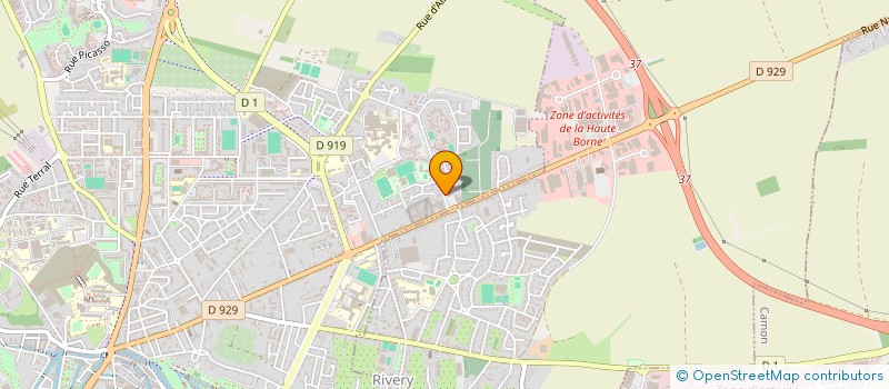 localisation de l'entreprise CATHERINE DENIS à AMIENS