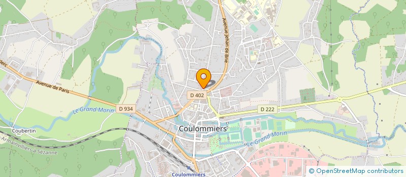 localisation de l'entreprise CATHERINE ET PHILIPPE PICHON à COULOMMIERS
