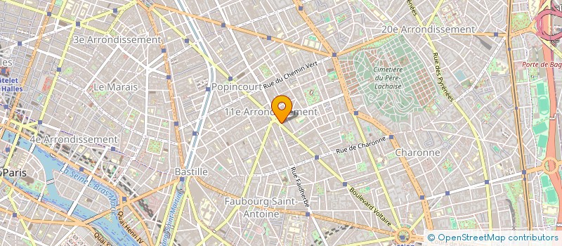 localisation de l'entreprise CATHERINE GAILLARD CREATION PARIS à PARIS