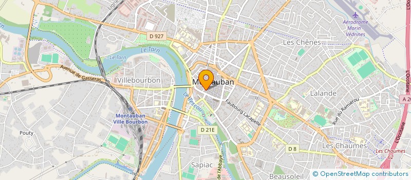 localisation de l'entreprise CATHERINE HOULL & ASSOCIES  MONTAUBAN