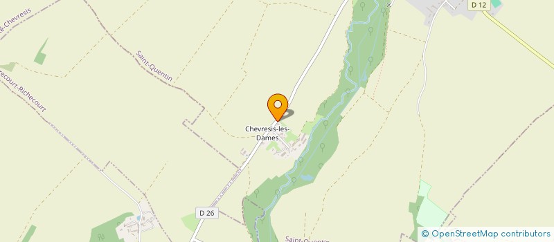 localisation de l'entreprise CATHERINE LABARE ART CREATION DIFFUSION  LA FERTE-CHEVRESIS