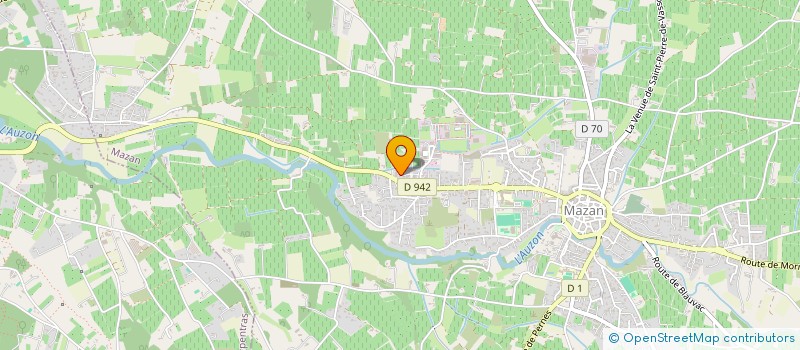 localisation de l'entreprise CATHERINE LANE PR  MAZAN