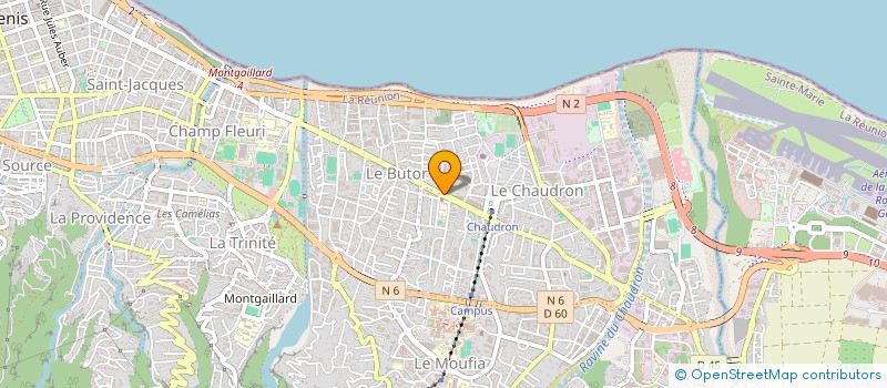localisation de l'entreprise CATHERINE LAURA à SAINT-DENIS