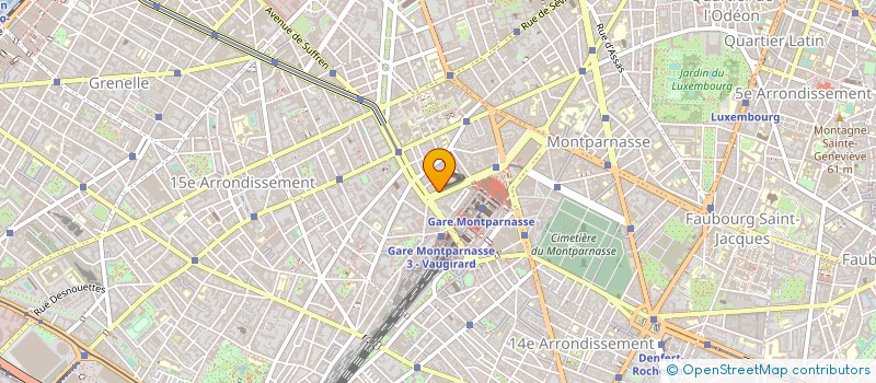 localisation de l'entreprise CATHERINE LAYE IMMOB FRANCE RENOV INVEST  PARIS