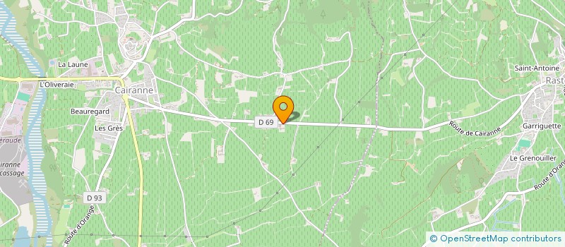 localisation de l'entreprise CATHERINE LE GOEUIL  CAIRANNE