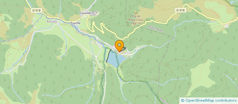 localisation de l'entreprise CATHERINE LENORMAND  MIRANDE