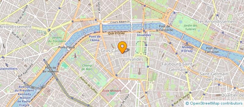 localisation de l'entreprise CATHERINE MABIRE  PARIS