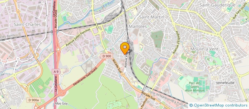 localisation de l'entreprise CATHERINE PATRIER MTC  GUJAN-MESTRAS