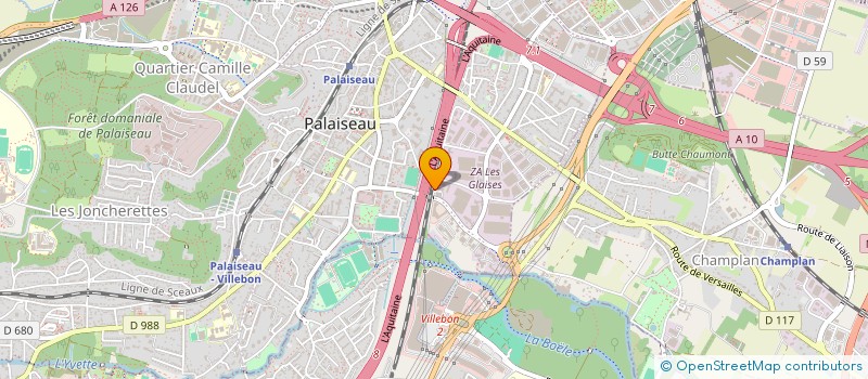 localisation de l'entreprise CATHERINE PEROU CONSULTANT à PALAISEAU