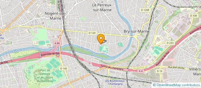 localisation de l'entreprise CATHERINE REGRETTIER CONCEPT à LE PERREUX-SUR-MARNE