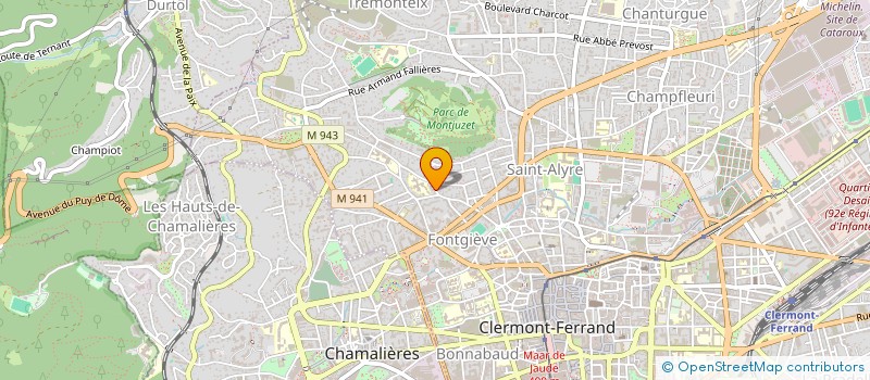 localisation de l'entreprise CATHERINE SYNDICAT COPROPRIETAIRES  CLERMONT-FERRAND